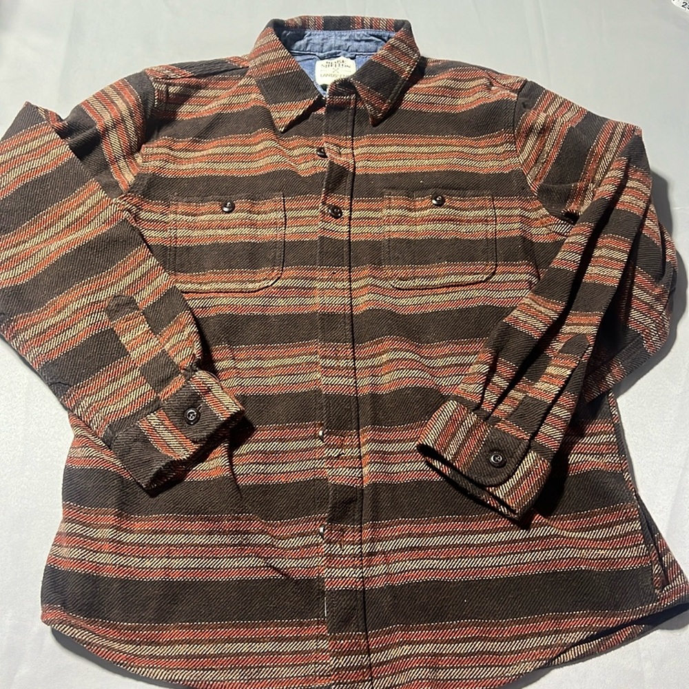 Blake Shelton Lands End heavy weight flannel